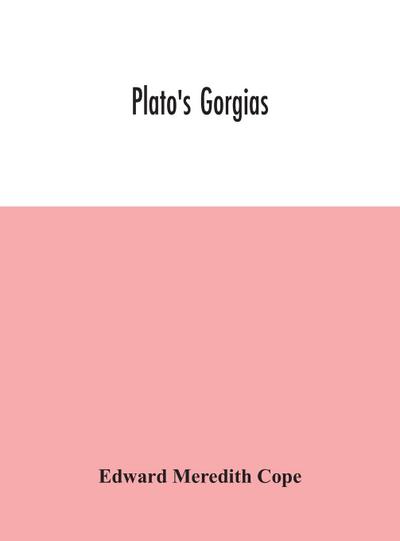 Plato’s Gorgias