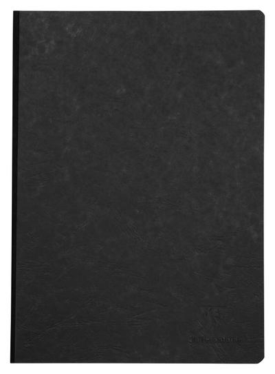 AgeBag Kladde schwarz A4-Format blanco