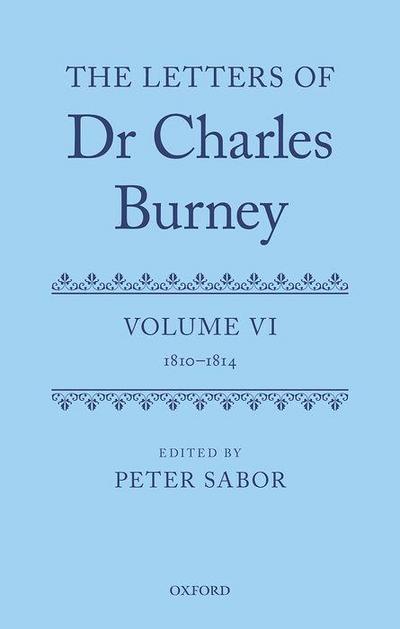 The Letters of Dr Charles Burney
