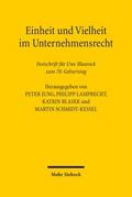 Einheit und Vielheit im Unternehmensrecht
