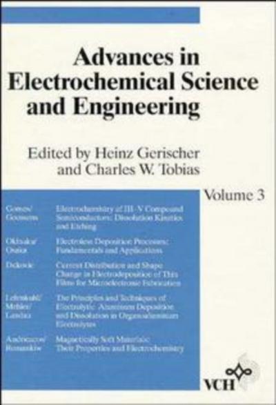 Advances in Electrochemical Science and Engineering