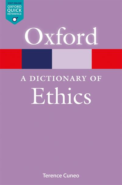 A Dictionary of Ethics