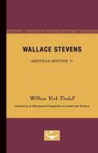 Wallace Stevens - American Writers 11