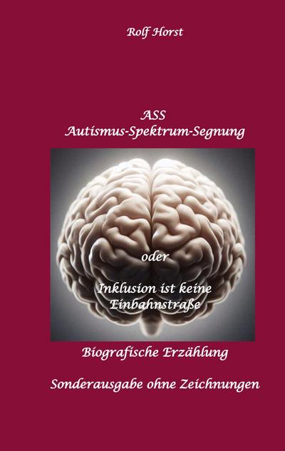 ASS Autismus-Spektrums-Segnung - Inklusion ist keine Einbahnstraße: hochfunktionaler Autismus, Mobbing, Trauma, Sucht, Häusliche Gewalt, Psychotherapie, Umzug, Inklusion, Katholische Kirche, Zen