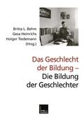 Das Geschlecht der Bildung Die Bildung der Geschle