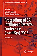 Proceedings of SAI Intelligent Systems Conference (IntelliSys) 2016