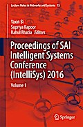 Proceedings of SAI Intelligent Systems Conference (IntelliSys) 2016