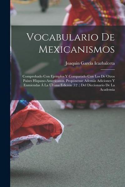 Vocabulario De Mexicanismos