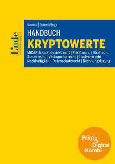 Handbuch Kryptowerte (Kombi Print&digital)