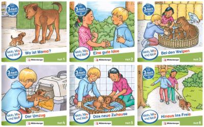 Paket - Mats, Mila und Molli - Heft 1-6, Schwierigkeitsstufe B. H.1-6