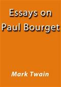 Essays on Paul Bourget
