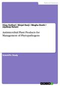 Antimicrobial Plant Products for Management of Phy