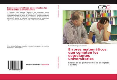 Errores matemáticos que cometen los estudiantes universitarios