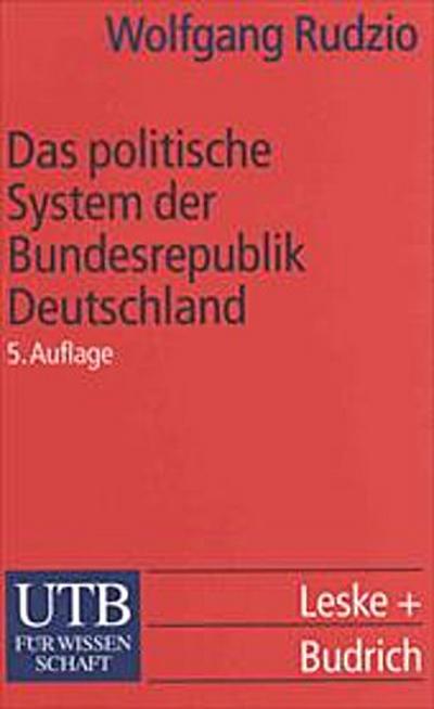 Das politische System der Bundesrepublik Deutschland.