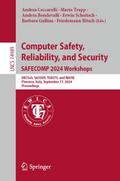 Computer Safety, Reliability, and Security. SAFECO