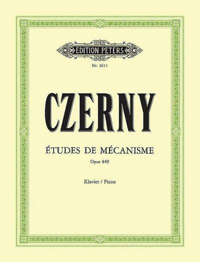 Études de Mécanisme op. 849