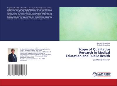 Scope of Qualitative Research in Medical Education and Public Health