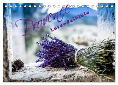 Provence - Lavendelblüte (Tischkalender 2026 DIN A5 quer), CALVENDO Monatskalender