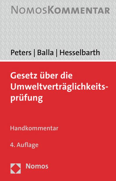 Gesetz über die Umweltverträglichkeitsprüfung: Handkommentar