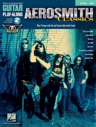 Aerosmith Classics - Guitar Play-Along Vol. 48 (Book/Online Audio) 