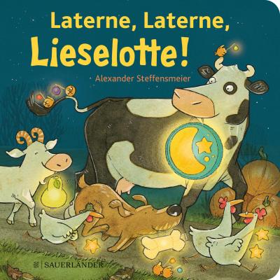 Laterne, Laterne, Lieselotte!: buntes Pappbilderbuch für Kinder ab 2 Jahre mit Kuh Lieselotte zum Thema Laternenumzug │ Lieselotte-Geschichte für Herbst und Winter