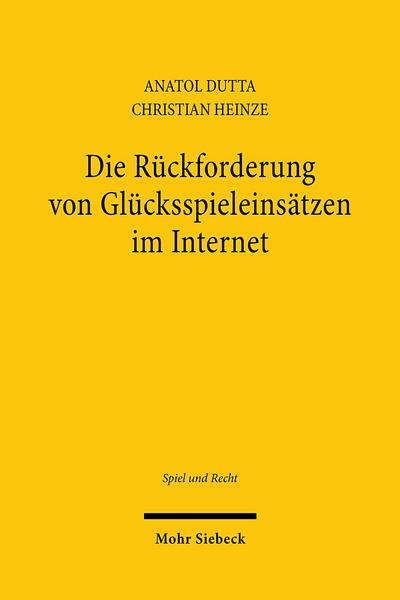 Die Rückforderung von Glücksspieleinsätzen im Internet