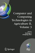 Computer and Computing Technologies in Agriculture