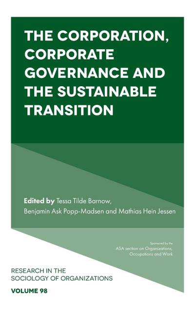 The Corporation, Corporate Governance and the Sustainable Transition