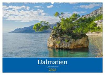 Dalmatien - Stille Orte (Wandkalender 2026 DIN A2 quer), CALVENDO Monatskalender