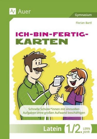 Ich-bin-fertig-Karten Latein Lernjahr 1-2
