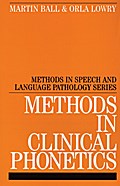 Methods in Clinical Phonetics