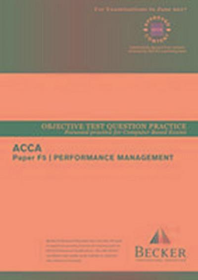 ACCA Approved - F5 Performance Management