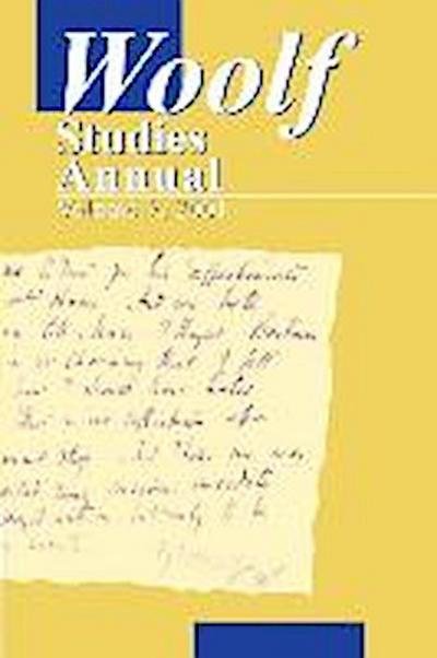 Woolf Studies Annual