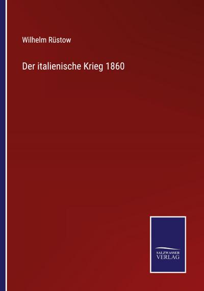Der italienische Krieg 1860