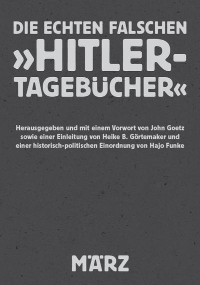 Die echten falschen ’Hitler-Tagebücher’