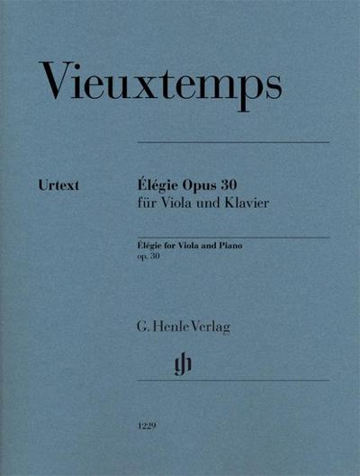 Élégie op. 30 für Viola und Klavier