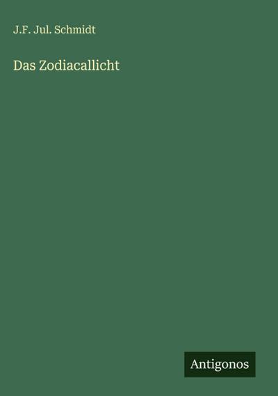 Das Zodiacallicht