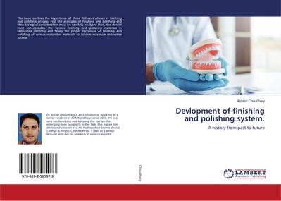 Devlopment of finishing and polishing system.