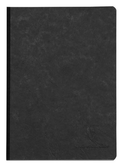 AgeBag Kladde schwarz A5-Format kariert