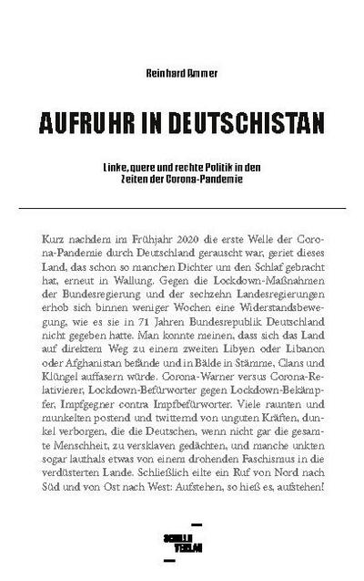 Aufruhr in Deutschistan