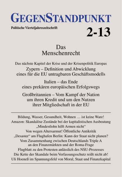 GegenStandpunkt 2-13