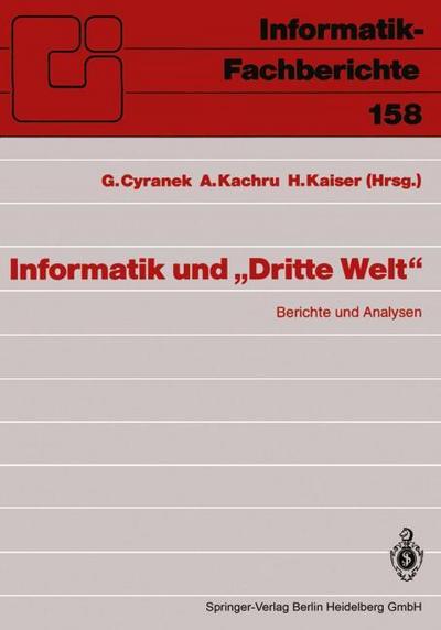 Informatik und Dritte Welt