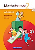 Mathefreunde 2. Schuljahr. Arbeitsheft Mit Lernstandsseiten. Ausgabe Nord - Berlin, Brandenburg, Mecklenburg-Vorpommern, Sachsen-Anhalt