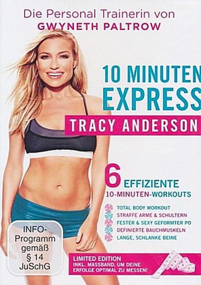 Tracy Anderson - 10 Minuten Express, 1 DVD (Limited Edition)