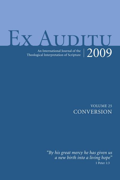 Ex Auditu - Volume 25