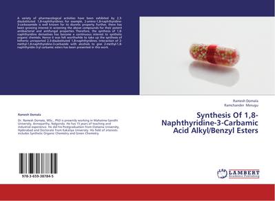 Synthesis Of 1,8- Naphthyridine-3-Carbamic Acid Alkyl/Benzyl Esters