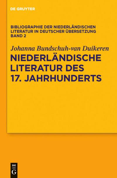 Niederländische Literatur des 17. Jahrhunderts
