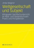Weltgesellschaft und Subjekt