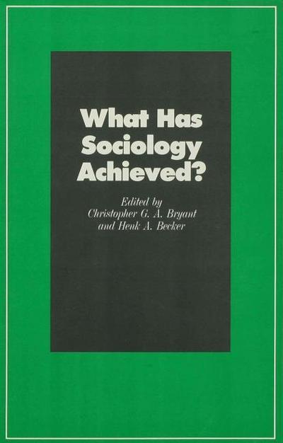 What Has Sociology Achieved?