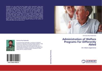 Administration of Welfare Programs For Differently Abled